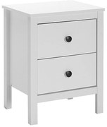 Comodino 61x46 cm bianco