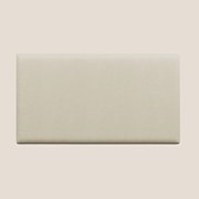 Testata pannello a muro grande di varie dimensioni in morbida microfibra smacchiabile T11 panna