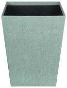 Cestino per la spazzatura color foglia di tè Sofia Canvas Paper Laminate – Bigso