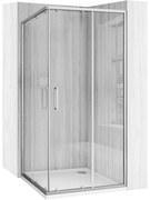 Cabina doccia Rea City 90x90 Nickel Brush