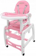 Sedia multifunzionale per bambini 3in1 ECOTOYS HC-223 PINK