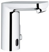 Rubinetto per lavabo a canna media getto laminare cristallino Get cromato lucido GROHE H 13 cm