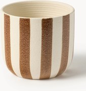 Portavaso dipinto a mano Ellen, alt. 12 cm