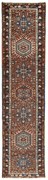 Heriz Tappeto 80 x 320 Rosso (Iran) Annodato A Mano