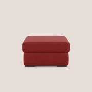 Sun pouf apribile contenitore in tessuto smacchiabile ad acqua T05 rosso
