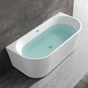 Vasca da bagno a parete 75x170 cm scarico incluso  Arya