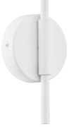 Argon Applique Avalon, proiezione 34cm, bianco/ottone