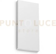 Post-it applique a parete ip65 led 3000k 6w  750 lm bianco doppia e...