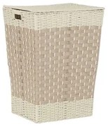 Cesto per i Panni Sporchi DKD Home Decor Naturale 50 L Intrecciato (Ricondizionati A)