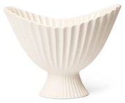 ferm LIVING - Fountain Bowl W28 Off-White ferm LIVING