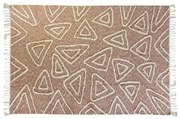 Tappeto DKD Home Decor Rosa Terracotta Bianco Frange Città (160 x 230 x 1 cm)