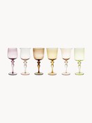 Set di 6 calici fatti a mano Goblet
