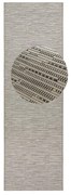 Runner grigio , 80 x 250 cm Nature - BT Carpet