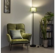 Brilagi - Lampada da terra LED CERIA 1xE27/40W/230V Ø 25 cm verde/nera