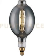 Lampadina led filamento smoke bt180 attacco e27 8w 250lm 1800k 300°...