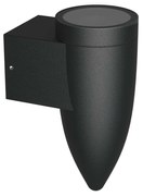 Applique da Parete a Cono per esterni IP65 GU10 - Nera