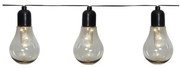 Catena luminosa a LED per esterni con motivo a lampadina, lunghezza 4,05 m Glow - Star Trading