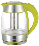 Heinner HEK-TF2200GR - Bollitore elettrico 1,8 l 2200W/230V verde/cromo opaco
