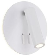 Maytoni C176-WL-01-6W-W - Luce Spot da parete a LED IOS LED/9W/230V bianco