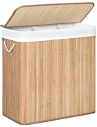 Cesto porta biancheria GUS marrone