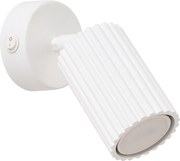 Applique da Parete GU10 in Alluminio con Interruttore KARBON
