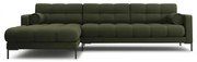 Divano angolare verde (angolo sinistro) Bali - Cosmopolitan Design