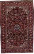 Kashan Tappeto 130 x 210 (Iran) Annodato A Mano