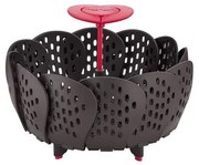Tefal - Cestello per cottura a vapore INGENIO nero/rosso