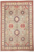 Kazak Tappeto 300x200 (Afghanistan) Annodato A Mano
