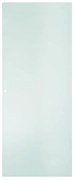 Anta per porta scorrevole ARTENS Orlando satinato in cristallo trasparente L 86 x H 215 cm sp.8 mm reversibile