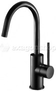 Paffoni Light Lig078no Miscelatore Lavabo Girevole Canna Ad Ombrello Nero Opaco