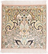 Cashmere Silk Tappeto orientale 50x50 (Indian) Annodato A Mano