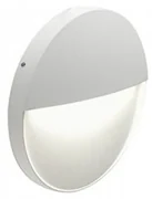 Applique Da Esterno Geo Round Alluminio E Termoplastica Bianco Led 6W 4000K