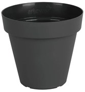 Vaso per piante e fiori CAPRI ARTEVASI in polipropilene antracite H 50 cm Ø 60 cm