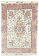 Tabriz Tappeto persiano 150 x 210 Beige (Iran) Annodato A Mano