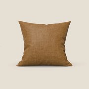 Lyon cuscino disponibile in diversi colori realizzato in morbido tessuto intrecciato impermeabile T06 ocra
