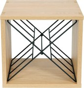 Portabottiglie in frassino di colore naturale numero di bottiglie 12 36,5x36x29 cm Macon - Compactor