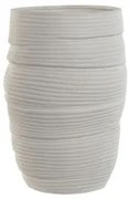 Vaso Home ESPRIT Bianco Ceramica 27 x 27 x 37 cm