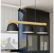 Eglo 43739 - Lampadario a sospensione con filo SHERBURN 3xE27/40W/230V