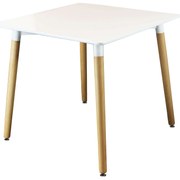 THOMAS - tavolo da pranzo scandinavo quadrato 80x80