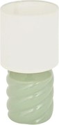 Atmosphera - Lampada da tavolo NOLY 1xE14/40W/230V verde