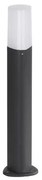 Paletto per esterni POU in alluminio Nero H50 cm