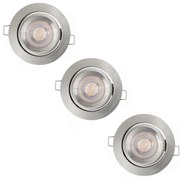 Osram - Set da 3 faretti da incasso LED dimmerabili LED/4,9W/230V