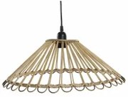 Lampadario DKD Home Decor Rattan 220 V 50 W (45 x 45 x 17 cm)