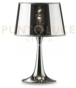 Lampada da tavolo london tl1 small cromo