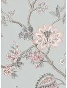 Lewis & Wood Carta da parati Indienne - China Blue