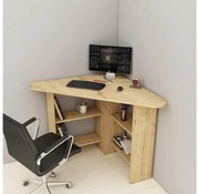 Tavolo da lavoro CORNER 73,8x80 cm quercia zaffiro