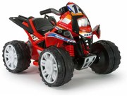 Quad Elettrico Injusa The Best Repsol Rosso 12 V