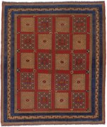 Kilim Tappeto persiano 220x190 (Iran) Tessuto A Mano