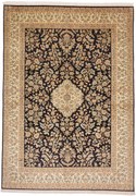 Cashmere Silk Tappeto 160 x 220 (Indian) Annodato A Mano